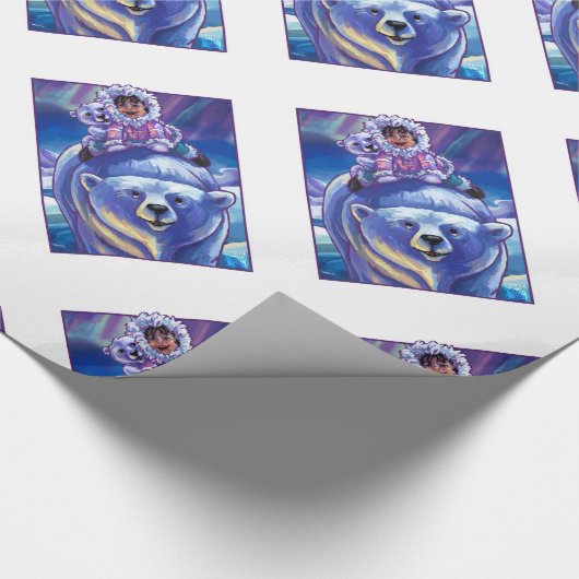 Polar Beer Bus Cadeaupapier (Hoek)