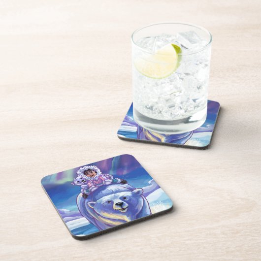 Polar Beer Bus Drankjes Onderzetter (Rechterzijde)