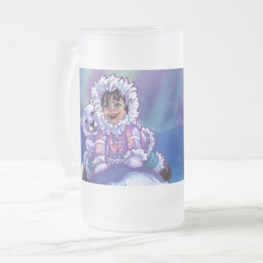 Polar Beer Bus Matglas Bierpul (Voorkant links)