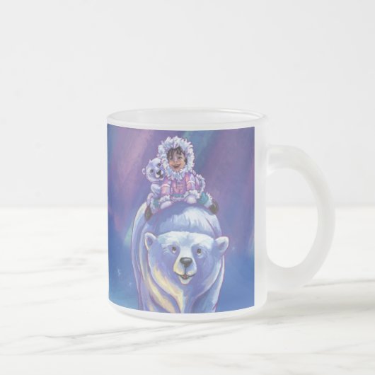 Polar Beer Bus Matglas Koffiemok (Rechts)