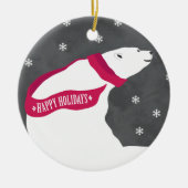 Polar Beer Chalk Board Holiday Ornament (Voorkant)