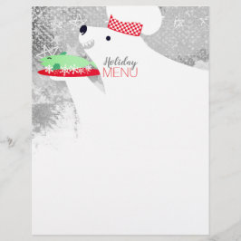 Polar beer chef-kerstfeestmaal