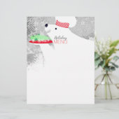 Polar beer chef-kerstfeestmaal (Staand voorkant)