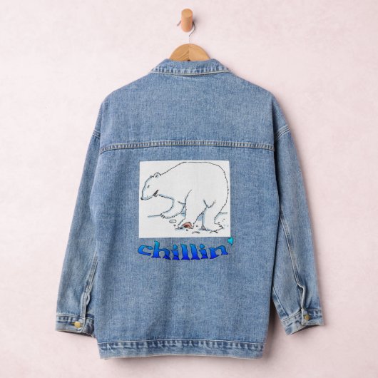 Polar Beer chill vrouwen denim jas Denim Jacket (Hangar)