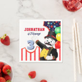 Polar Beer Circus Kids Verjaardag Servet (Insitu)