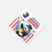 Polar Beer Circus Verjaardag Servet (Hoek)
