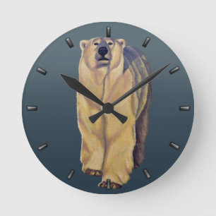 Polar Beer Clock Beer Art Wall Clocks Beer Decor Ronde Klok