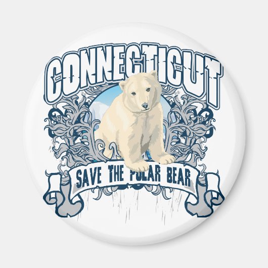 Polar Beer Connecticut Magneet (Voorkant)