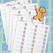 Polar Beer Cub eet kerstkoekje Etiket