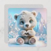Polar Beer Cub Hartpootjes Kaart (Voorkant / Achterkant)