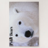 Polar Beer Cub Jigzaag Puzzle Legpuzzel (Verticaal)