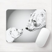 Polar Beer & Cub Mousepad Beer Art Mousepad Muismat (Met muis)