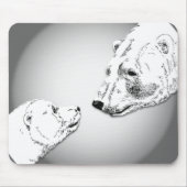 Polar Beer & Cub Mousepad Beer Art Mousepad Muismat (Voorkant)