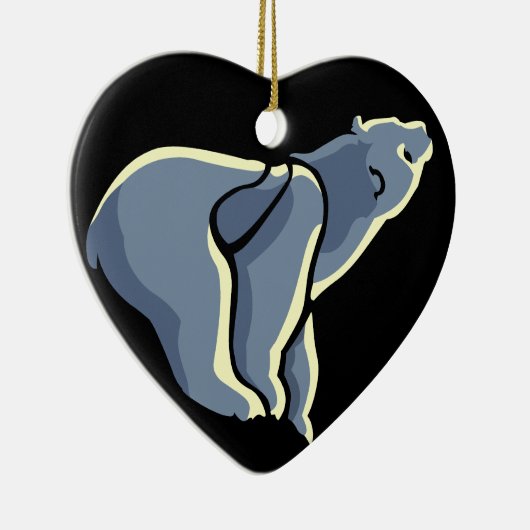 Polar Beer Cub Ornament Personeel Beer Art Gift (Rechts)