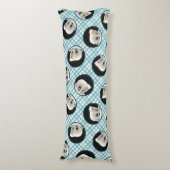 Polar Beer Cub Schilderen Originele Wildlife Art Lichaamskussen (Voorkant Verticaal)