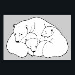 Polar Beer & Cubs Art afdrukken Wildlife Home Deco Poster<br><div class="desc">Polar Beer Art Print Beer & Cubs Art Prints & Posters & Wildlife Art Prints Gifts for Men Women Boys Home & Kantoor Cool Native Art Polar Beer Design door Canadese artiest / Designer Kim Hunter. Surf naar www.kimhunter.ca en ga online winkelen voor veel beer art prints & framed wildlife...</div>