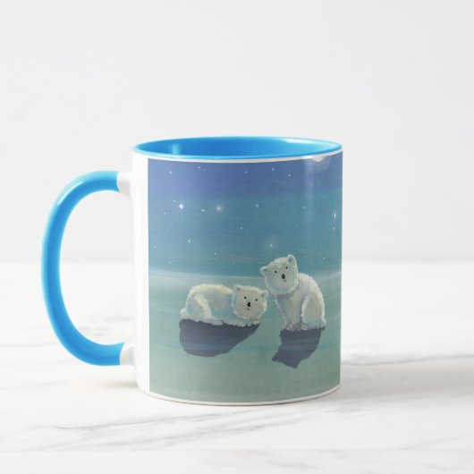 Polar Beer Cubs Holiday Mok (Links)