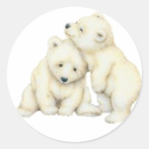 Polar Beer Cubs Ronde Sticker
