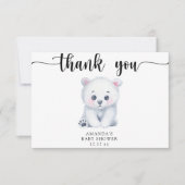 Polar beer - dank u bedankkaart (Voorkant)