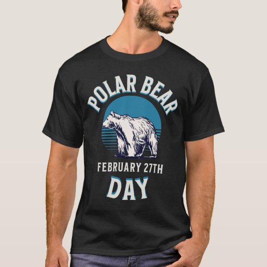 Polar Beer Day-Save the Polar Beer T-shirt (Voorkant)