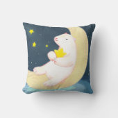 Polar Beer, de maan en de sterren Kussen (Voorkant)