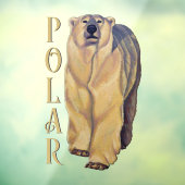Polar Beer Decal Personalized Beer Art (Vel 3)