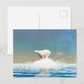 Polar Beer Decor | Art voor Kantoor thuis Aankondigingskaart (Voorkant / Achterkant)