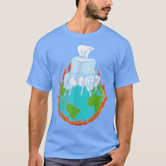 Polar Beer Design for Climate Change and Awareness T-shirt
