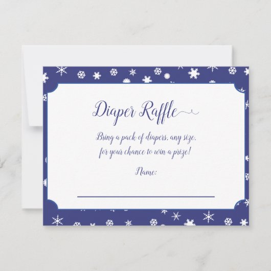 Polar Beer Diaper Raffle Baby shower (Voorkant)