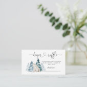 Polar beer Diaper-treinkaartje Informatiekaartje (Staand voorkant)