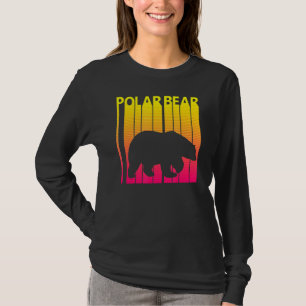 Polar Beer Dierlijke Retro Kostuum T-shirt