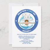 Polar Beer Duik Dag uitnodiging (Voorkant)