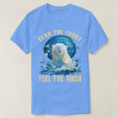 Polar Beer Duik Icy Water Polar Duik Premium T-shirt (Design voorkant)