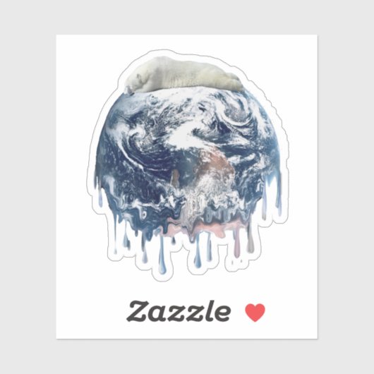 Polar Beer Earth's Beer Knuffel Sticker (Vel)