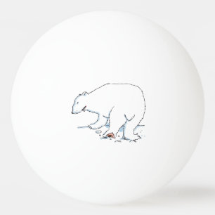 Polar Beer één ster pingpongbal