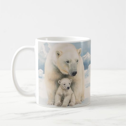 Polar Beer en Cub Arctic Elegance Koffiemok (Links)