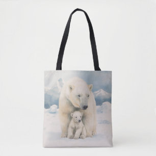 Polar Beer en Cub Arctic Elegance Tote Bag