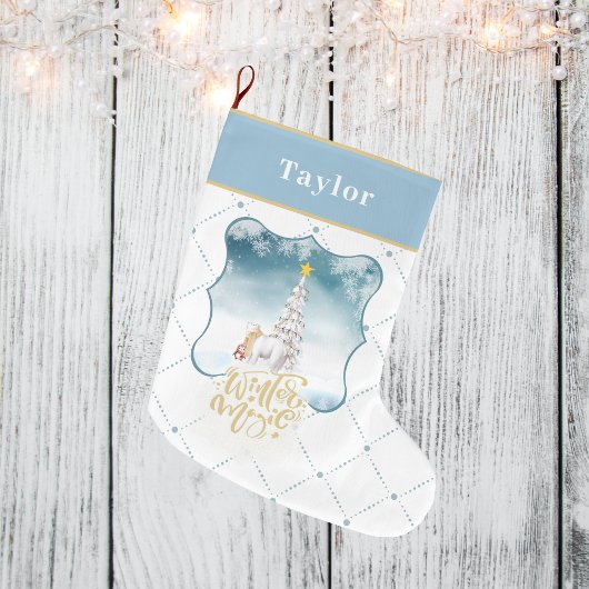 Polar Beer en Pinguïn Kerstkous Grote Kerstsok