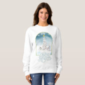 Polar Beer en Snowman Christmas Sweatshirt (Voorkant volledig)