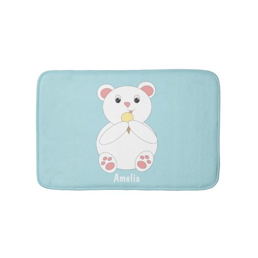 Polar Beer Eten IJs  Badmat (Voorkant)