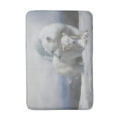Polar Beer familie badmat (Voorkant Verticaal)