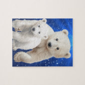 Polar Beer familie Puzzel (Horizontaal)