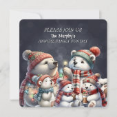 Polar Beer Family Fun Day Uitnodigingen (Voorkant)