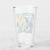 Polar Beer Faux Glas in lood gepersonaliseerd (Achterkant)