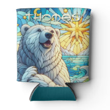 Polar Beer Faux Glas in lood gepersonaliseerd