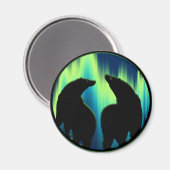 Polar Beer Fridge Wildlife Art Kitchen Gift Magneet (Voorkant / Achterkant)