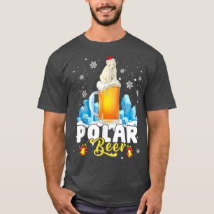 Polar Beer Funny Beer voor kerstkerstkerstkerstker T-shirt