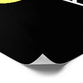 Polar Beer Funny Science Pun Dark BG Poster (Hoek)