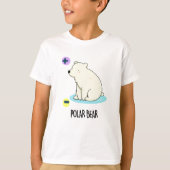 Polar Beer Funny Science Pun T-shirt (Voorkant)