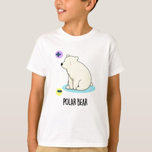 Polar Beer Funny Science Pun T-shirt (Voorkant)